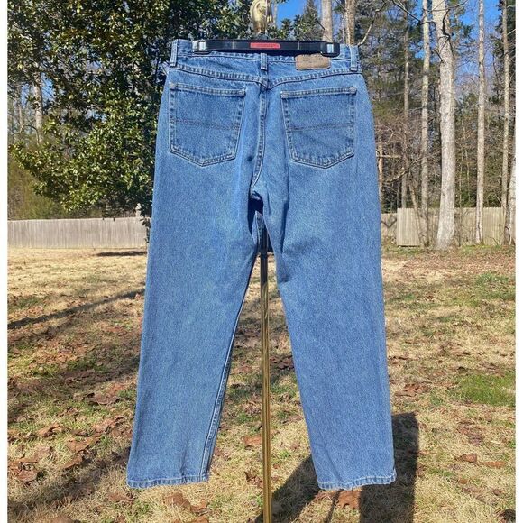 Wrangler Authentic 100% Cotton Tapered Denim Jeans - Picture 5 of 7